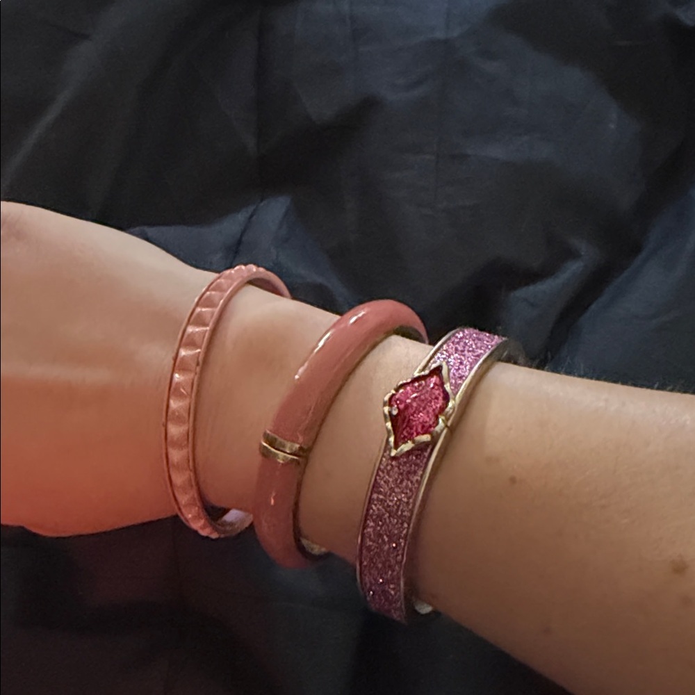 Pink y2k bangles